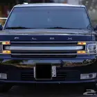 فورد فلكس 2013 مصدوم من الخلف شغال ويمشي ولا توجد ملحظات