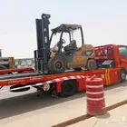 تأجير معدات ثقيله روفعات شوكيه يوجد لدينا فوركلفت 5طن 3طن