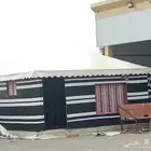 بيت شعر قرميد تلبيس قماش مضلات سيارت جازان ابوعريش