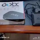 عدد 2 رسيفر نوع x96q ونوع gobc مع الوصلات مع الريموت جديد