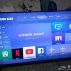 شاشه 65 بوص lcd ني ا  سمارت اندرا د
