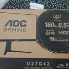 شاشه 4k 160hz ماركه aoc 27 بوصه للبيع على السوم