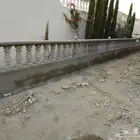 ديكورات دربزين اسمنتية عتاب نوافير احواض لحود بلدوره رصيف