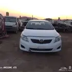 كرولا 2008 الى 2010 قطع غيار فقط