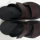 حذاء موسل للرجال - بني أسود - تصميم مريح مع قوس وحزام مريح -