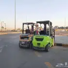رافعه شويكه كرينات بجميع احجمها اجار يومي شهري مشوير