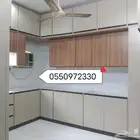 هذا مطبخ على سكب كل التصميم جديد ان شاء الله تصير كويس شغل