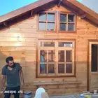 أكواخ خشبيه