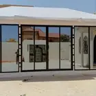 almunium double glass