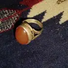 خاتم فضة تصميم قديم يحتاج تلميع فقط