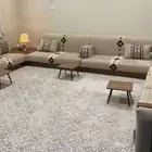 مفروشات الرياض  تفصيل جميع انواع الكنب والجلسات الارضي والست