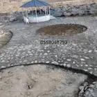 بناء حجر بجميع انواعه