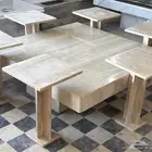 تفصيل طاولات رخام ترافتينو