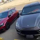 سيارتين مرسيدس 2014 فئة A250 وبورش كايين 2012 تيربو