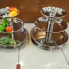 تشكيلة أغراض للبوفية استاند ات فواكه وعربيات ضيافة وحاويات