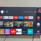 شاشه 50 TCL سمارت أندرويد 4k بالكرتون والظمان وجميع ملحقاته