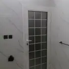 نوافذ الالمونيوم سرايا وعادي باب وشباك مح زجاج دبل