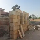مباني تراث من طين واحجر واسقف من خشب الاثل وجريد نخيل وتليوس