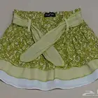 تنورة وفستان بناتي فرنسي شبه جديد