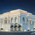 تصميم واجهات 3Dmax نيوكلاسيك