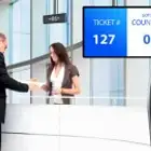 جهاز انتظار العملاء وترتيب الدور وترتيب الصف