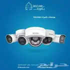 كاميرات مراقبة وانتركم وسنترال ومقويات الشبكة