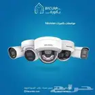 كاميرات المراقبة وأجهزة البصمة والسنترال ومقويات الشبكة