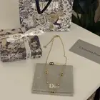 عرض طقم اكسسوار سلسال وحلق ماركات