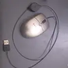 ماوس usbصغير مع سلك طويل