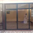 المنيوم ابواب حمام ابواب شبابيك المنيوم شغل ميا ميا