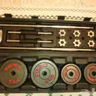 دامبل دامبلز اوزان حديد نادي رياضة 50kgلتمارين البيت للبيع ن