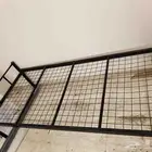 2 اسرة حديد شبه جديد استخدام قليل جدا