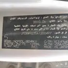 سيارة تويوتا يارس 2010 تالف للبيع