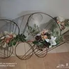 مصات أو طاولات ستيل ثلاث قطع   كلها سليمة.