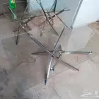 طاولة خدمه زجاج