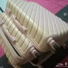 شنطه سفر عدد 2 وسط و صغير شبه الجديد