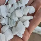 بحص ابيض حجر ابيض كسر رخام خرسانه بيضاء حجر زينه