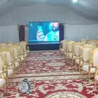 شاشات عرض عملاقه مع سيستم صوت واضاءة