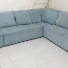 ركنه اربع قطع للبيع مع تربيزه خشب