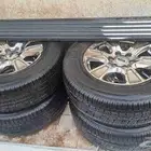 كفرات اكسبديشن f150 265 265 18جديدبجنوطها استخدام يومين فقط