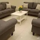 طقم كنب من ايكيا 7اشخاص فخم مودرن