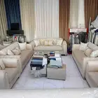 كنب 5 قطع 11 شخص قماش قطيفه