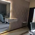 ديكور مدخل مرايا مع رف