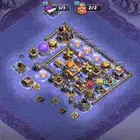 حساب كلاش لفل 201 ماكس اثلاث قريات وموجودكل سكنات الملوك