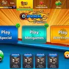 حساب لعبة بلياردو 8 ball pool