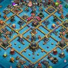 حسابات كلاش اوف كلانس تاون 17 و13