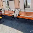 كراسي مواقف انتظار الحافلات والقطار الملاعب البادل المول