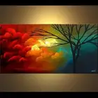 لوحات رسم فن تشكيلي بالفرشاه