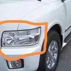 للبيع شمعه يسار فل كامل وطيس جنوط انفنتي GX 56 موديل 2010