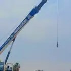 كرين الأجار سله تركيب هناجر مضلات